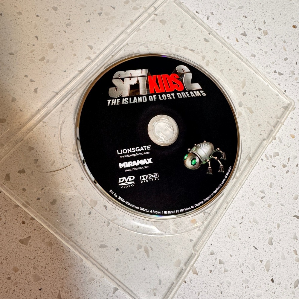 Spy Kids 2 The Island of Lost Dreams DVD Movie Lionsgate‎ Miramax